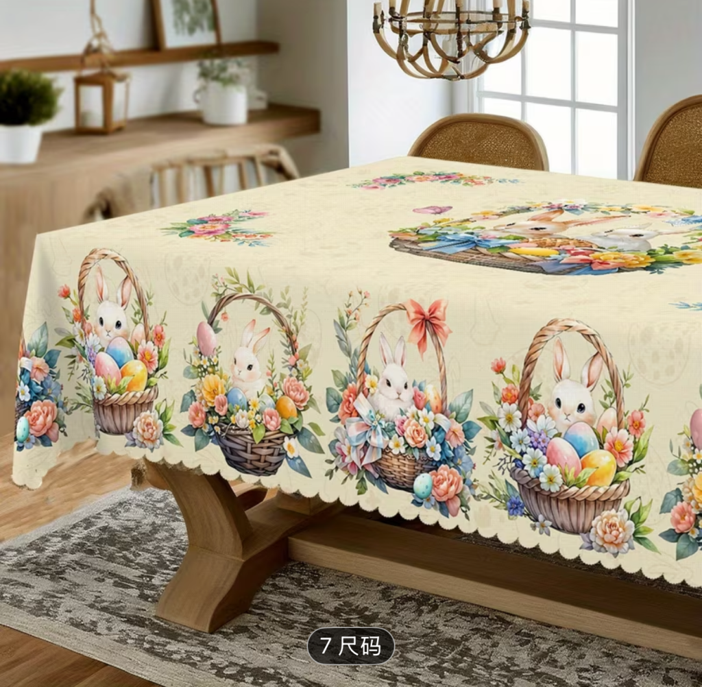 Easter tablecloth/ Mantel de&nbsp;Pascua